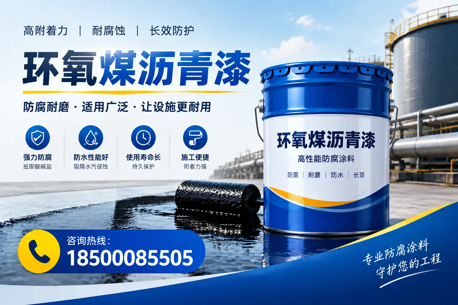 环氧煤沥青漆与其他涂料的对比分析，助力黄石企业决策